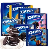 7ELEVEN Halal food OREO Sandwich Cookies With Strawberry/Vanilla/ Choco 28.5g Snack