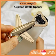 【SG Stock】Aircraft Bottle Opener - Zinc Alloy Airplane Bottle Opener for Men’s Gifts, Camping & Trav