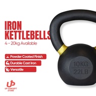 CAST IRON KETTLEBELL FOR STRENGTH TRAINING WEIGHT LIFTING (4KG TO 20KG)