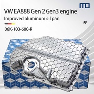 06K103600R Volkswagen Engine Pan Oil Pan PASSAT TIGUAN SCIROCCO  EA888 GOLF MK7 GTI Aluminum improve