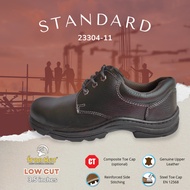 FRONTIER Safety Shoes 23304-11 Standard Low Cut Black SIRIM JKKP DOSH Men Safety Boots