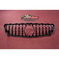 Mercedes Benz A-Class W176 A180 A200 A250 A45 Front Grill Pre Facelift GT Black Chrome Diamond AMG S