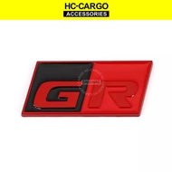 3D Car Sticker GR GRMN Gazoo Racing Sport Logo Emblem Badge Decal Front Hood Grille metal emblem log
