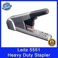 Leitz 5551 Heavy Duty Stapler. 80 Sheet Staple Capacity. Easy Front Loading Refill. Local SG Stock. 1 Year Warranty.