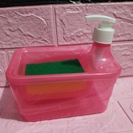 2-In-1 Dishwashing Soap Dispenser Liquid Soap Dispenser Washing Soap Dispenser/