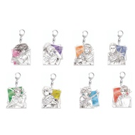 Attack on Titan Eren Erwin Levi Mike Acrylic Keychain - AOT Anime Colorful Keyring Collectible Merch