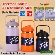 ✨Same Day Shipping+Free Shipping✨2500ml/2000ml Thermos Cup Stainless Steel Water Bottle Large Capaci