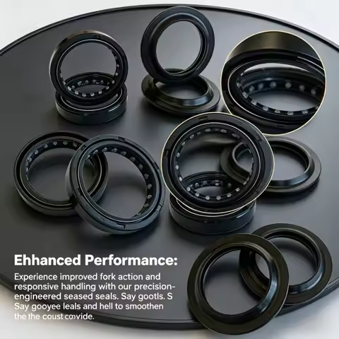 2/4/8pc 43x55x11 43 55 11 mm Motorcycle Front Fork Oil Seal 43*55 Dust Seal For YAMAHA FZ6 FZS600 FA