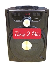 [TẶNG KÈM 2 MICRO] - LOA BLUETOOH P88 HÁT KARAOKE ÂM THANH CỰC HAY - LOA P88 CÓ QUAI XÁCH TIỆN LỢI Đ