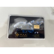 Gold Bar 1 Gram Brand MAA
