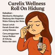 Curelix Wellness Roll On Resdung [5ml & 10ml]