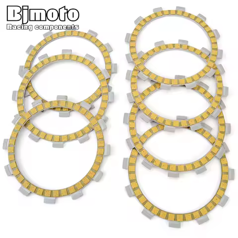 Clutch Friction Disc Plates For Yamaha TZR250 2MA/2XW1/2XW2 Europe 1KT/2AW 2XT1 Japan TZR250R 3XV1/3