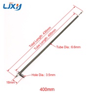 LJXH 2 PCS 400405410415420mm Square Metal Sheet Heating Element for Electric Oven Heat Tube by Annealing Accessories Parts