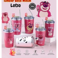TERMOS SPECIAL PRICE LOTSO STAINLESS GLASSES TUMBLER LOTSO MOTIF TUMBLER 5ML FREE BOX STRAW GLASSES 