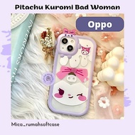 CASE PITACHU KUROMI OPP0 F9 A5S/A12/A7/A11K A36/A76/A96 4g A74 4G A95 4G A15/A15S A16/A16S A53/A33 2