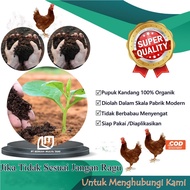 Pupuk Organik Kandang Kotoran Ayam Petelur Kohe Kering Halus Fermentasi Siap Pakai 1 Kg