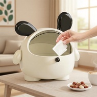 Charming Mini Cartoon Desktop Trash Can – Cute Waste Bin for Living Room & Bedroom Tables Tong Sampa