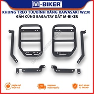 [M-Biker] Side bag frame W230, Side bag W230, Bag rack attached to M-Biker bag or handlebar
