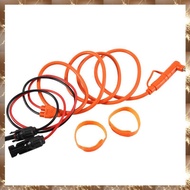 (Y O Q N)Solar Panel to DC 8mm Adapter Cable 2m-Solar Connector to DC7909/8020 Male Plug Extension C