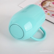 Wholesale with Cross-Border Stainless Steel Eggshell Mug Cup Handle with Creative Coffee Cup 304 Ins