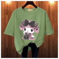 BAJU KAOS KOREAN STYLE KPOP MY MELODY BAJU KAOS IMPORT BEST QUALITY BLUS BUTTER JUMBO OVERSIZE