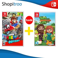 Nintendo Switch Super Mario Odyssey + Nintendo Switch Farm For Your Life