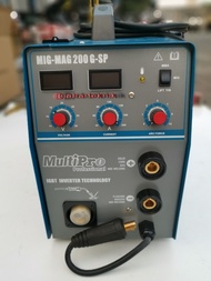 MESIN LAS CO2 MULTIPRO 3 IN 1 MIG MAG 200 GSP TANPA GAS TIG ARGON MMA