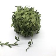 200m Rattan Fake Leaf Garland Decoration Rattan Leaf Cloth Green Leaf Ceiling Decoration Vine Leaf W