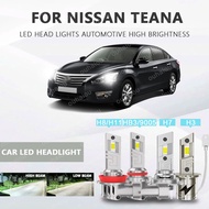 FOR NISSAN Teana Car LED Headlight H3 H7 H8 H11 HB3 9005 Super bright LED car headlights
