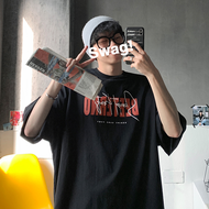 【Size M-8XL】Summer short sleeve Men's casual English alphabet T-shirt Short-sleeved T-shirt for youn