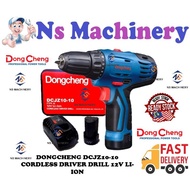 DONGCHENG DCJZ10-10 CORDLESS DRIVER DRILL 12V LI-ION