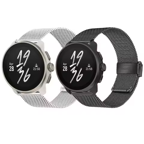 22mm Stainless Steel Strap For Suunto Ocean/RACE S/5 9 Peak Pro/DLC Watch Band For Suunto Vertical W