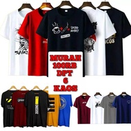 Paket 100rb 3 celana + 3 Kaos / Celana 100rb 5 pcs / kaos 100rb 6 pcs