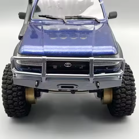 FMS 1/18 FCX18 LC80 Upgrade Part Metal Bumper RC Car Parts