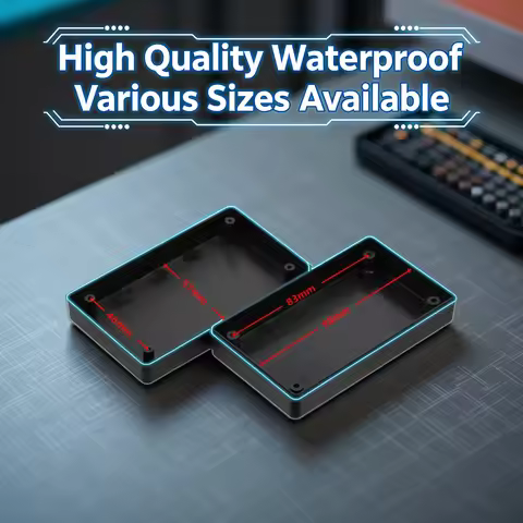 Box Plastic Electronic Project 22 Sizes Top Quality ABS Plastic Waterproof Cover Project Electronic 