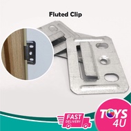 1pcs Clip Bracket Self Adhesive Fluted Wall Panel Accessories