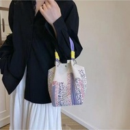Premium Canvas Bucket Handbag – Trendy Handbag