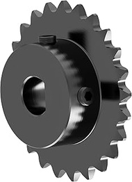 FOCMKEAS 25 Tooth Roller Chain Sprocket B Type Hardened Teeth, 25 Chain Sigle Strand 1/4-Inch Pitch,