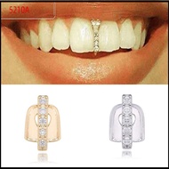 5210A พังค์ เครื่องประดับร่างกาย พลอยเทียม ทันตกรรม เครื่องประดับปาร์ตี้ตลก คลิปเดี่ยว Grillz ตะแกรง