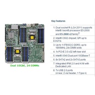 Ultra-Micro SUPERMICRO X9DRD-IT+Motherboard C602 Dual-Channel Server Motherboard