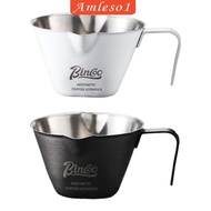 [Amleso1] Espresso Glass Measuring Coffee Measuring Cup for Baking Restaurant Bar