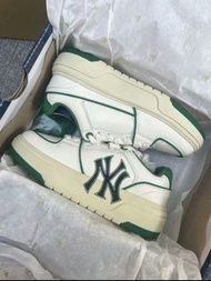 🌈 全新正品 MLB chunky liner 經典老花舒適百搭休閒波鞋 男女同款  白綠色