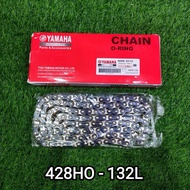 (YAMAHA) oring chain rantai GOLD BLACK emas hitam 415 428 415-132L 428-132L magic boy RCB