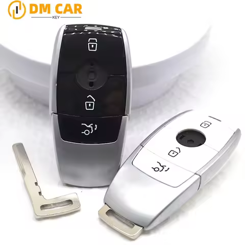 Remote Key Cover Shell 3Button for Mercedes Benz 2017 E Class E43 E300 E400 W213 2018 S Class Smart 