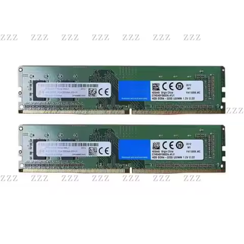 ZZ For Crucial 8GB 2X 4GB DDR4 3200MHz PC4-25600 Desktop UDIMM Memory RAM CT4G4DFS632A