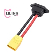 XT90 AC Electric Scooter Charging Cable Compatible with E bike Battery Connector