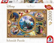Schmidt Puzzle Disney Dream Collection 59607 2000 Piece Jigsaw Puzzle By Thomas Kinkade