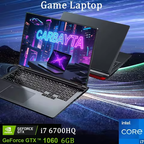 16" Gaming Laptop intel Core i7-6700HQ GTX 1060 IPS 1920*1200 Notebook PC Ram16G 32G 128G-1TB SSD Wi
