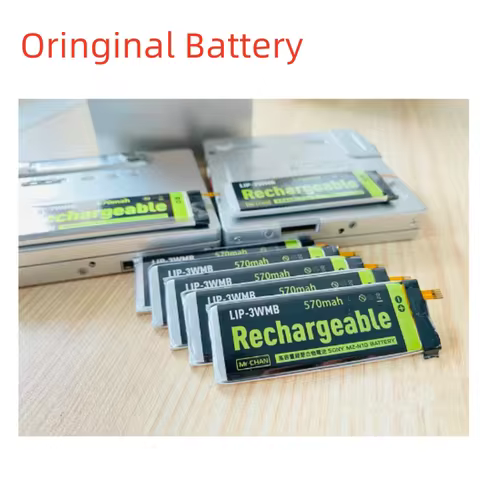 LIP-3WMB 570mAh Battery for Sony MZ-N10 MD N10 Batteries With Tool