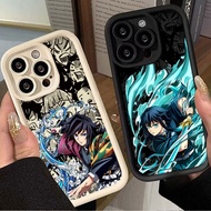 Fashion Cartoon Demon Slayer Case Cover For Redmi Note 9S 7 8 9 Pro 15 12C 13C 13 12 9T 9C 9A 9T 9i 